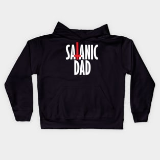 Satanic Dad Kids Hoodie